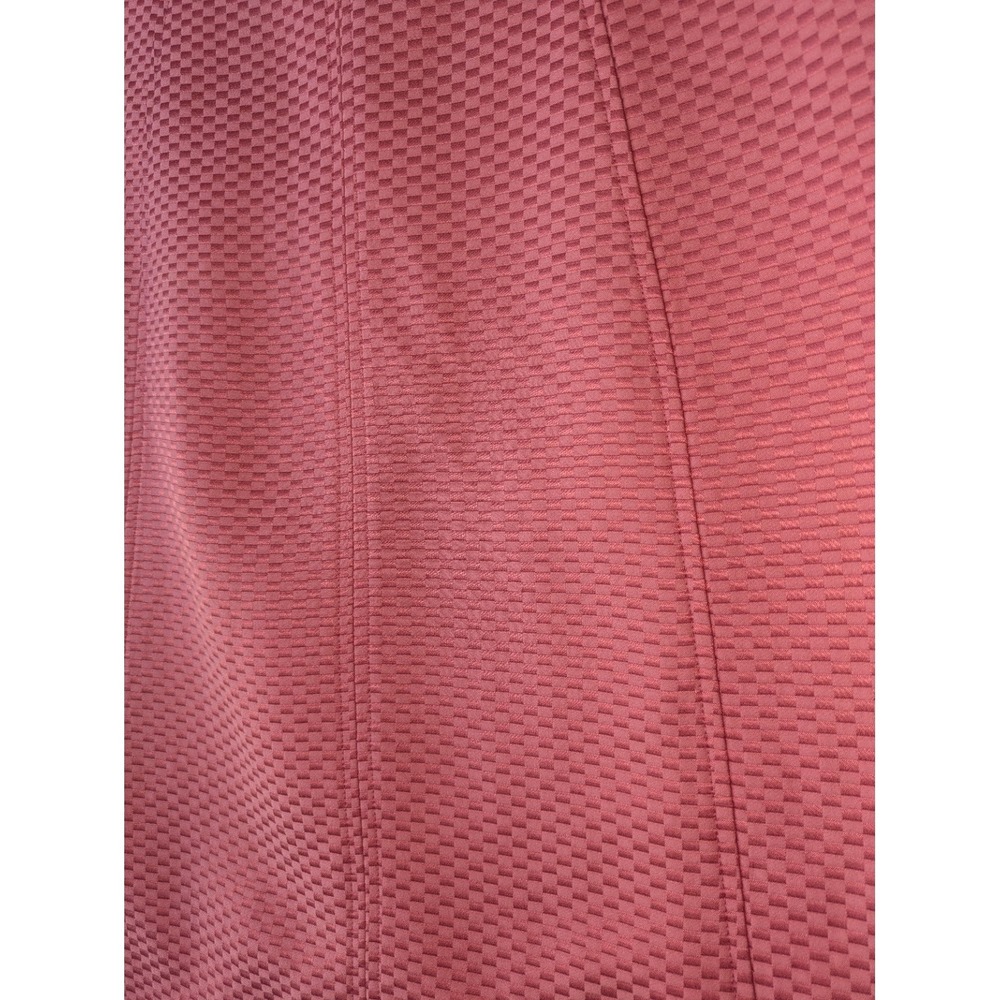 Talbots Cotton Silk Sleeveless Pink Dress Size 6 Knee Length Lined Sheath Career - Picture 8 of 10